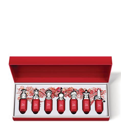 christian louboutin beauty louboutin fragrance miniatures set|christian louboutin gift set.